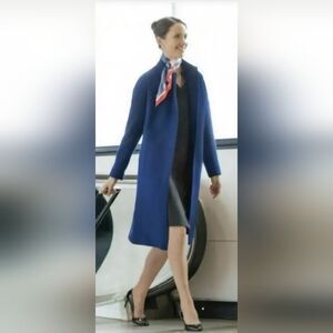 American Airlines Wool Blend Coat Size 20